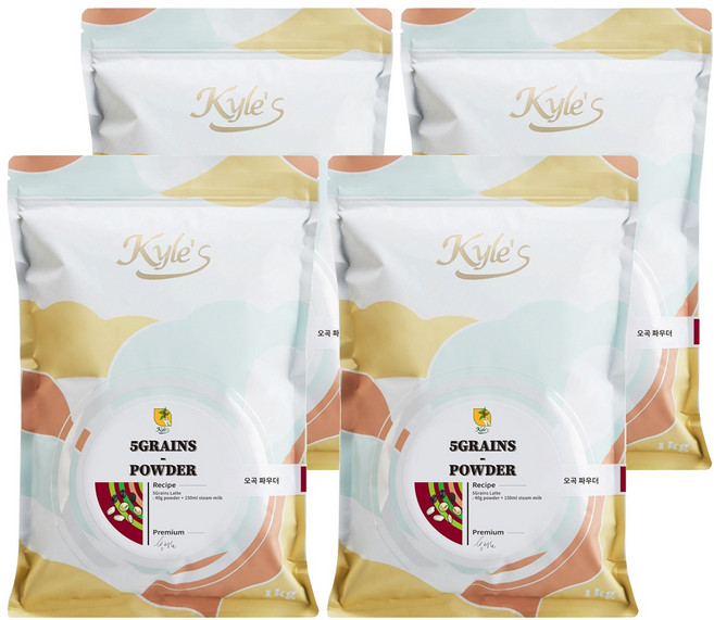 카일스 오곡파우더, 1kg, 4개, 1kg, 1개입