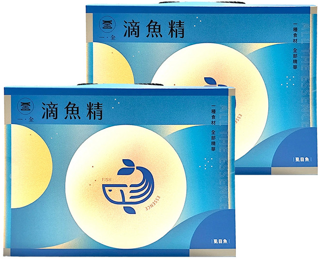 一全 滴魚精禮盒 嚴選虱目魚, 60ml, 8包, 2盒