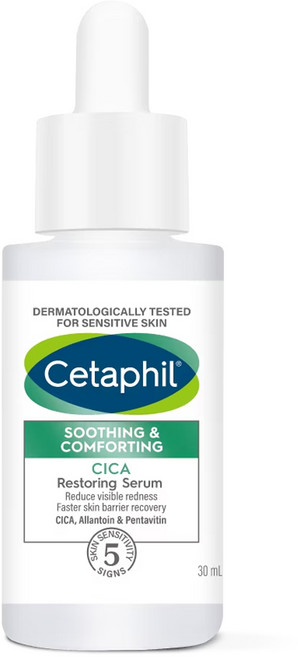 Cetaphil 舒特膚 舒新雪潤B5修護精華｜敏感肌適用 保濕 修護 舒緩, 30ml, 1瓶