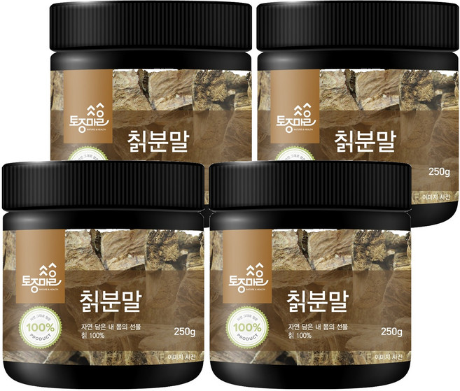 토종마을 칡분말, 4개, 250g