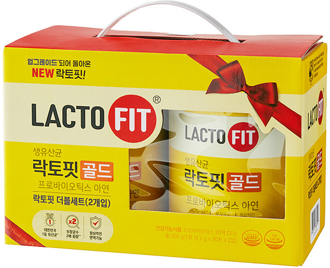락토핏 골드 90p, 180g, 2개