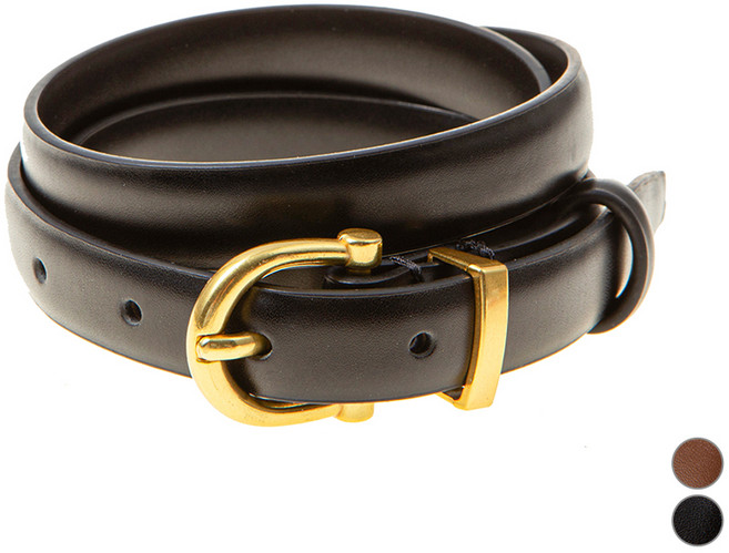 afinar 高級牛皮簡約皮帶