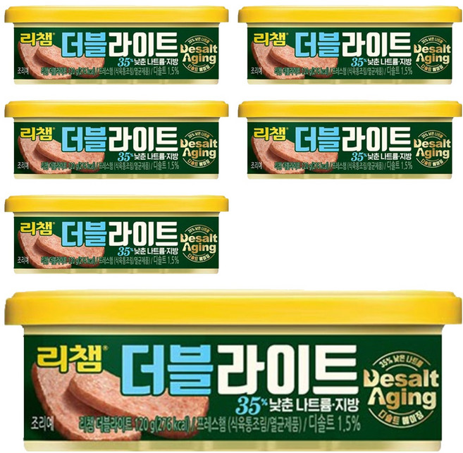 Richam 雙倍清爽, 120g, 6個