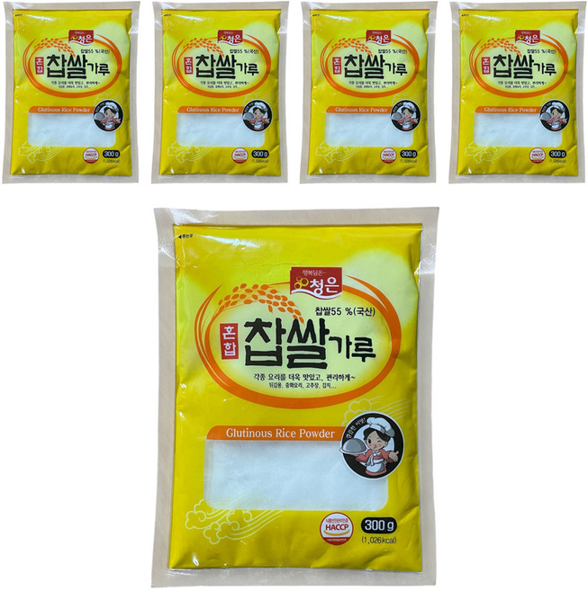 Cheongeun F&B 混合糯米粉, 300g, 5個