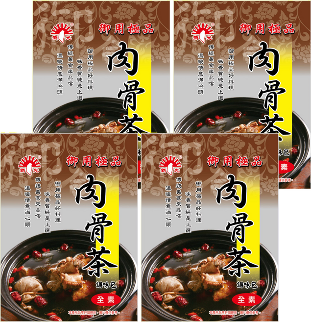 新光洋菜 肉骨茶調味包, 60g, 4包
