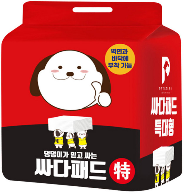 페슬러 싸다 애견 배변패드 코튼향, 30개입, 1개