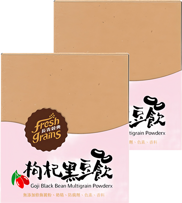 fresh grains 長青穀典 枸杞黑豆飲 10包, 300g, 2盒
