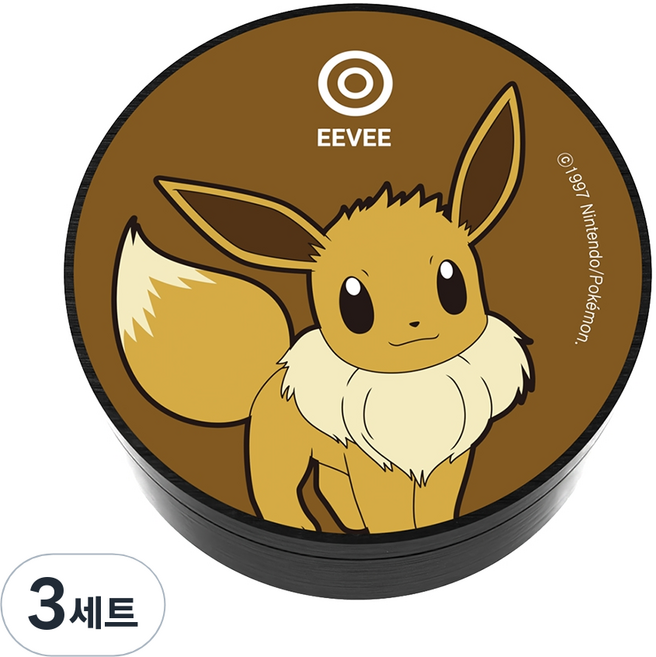 벨르아망 포켓몬스터 캐릭터 9종 디자인 차량용 방향제 이브이, 3세트