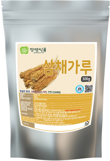 장명식품 삼채가루, 1개, 300g