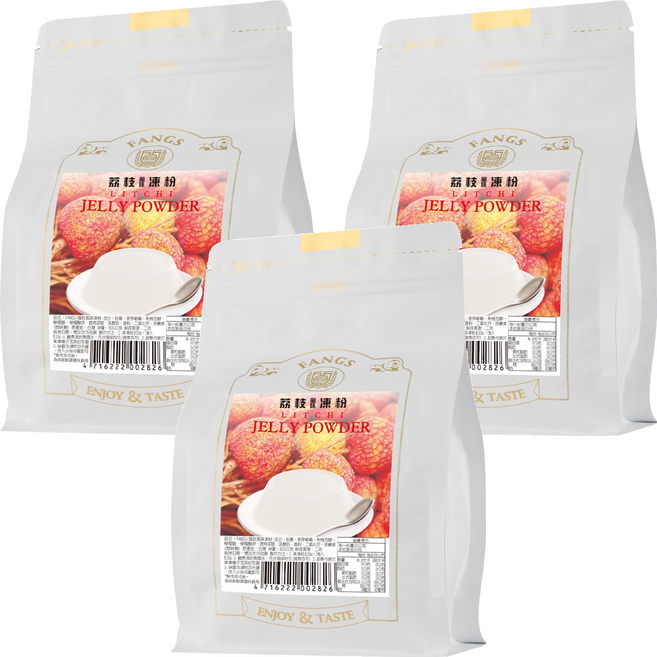 FANGS 方氏 荔枝凍粉, 800g, 3包