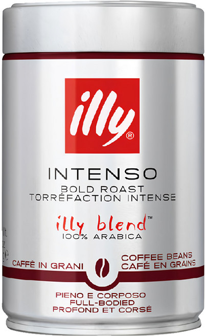 illy 意利咖啡 深培咖啡豆 全豆 無研磨, 全豆(無研磨), 250g, 1罐