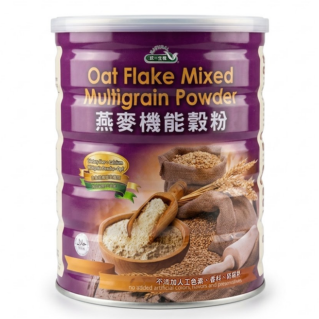 統一生機 燕麥機能穀粉, 850g, 1罐