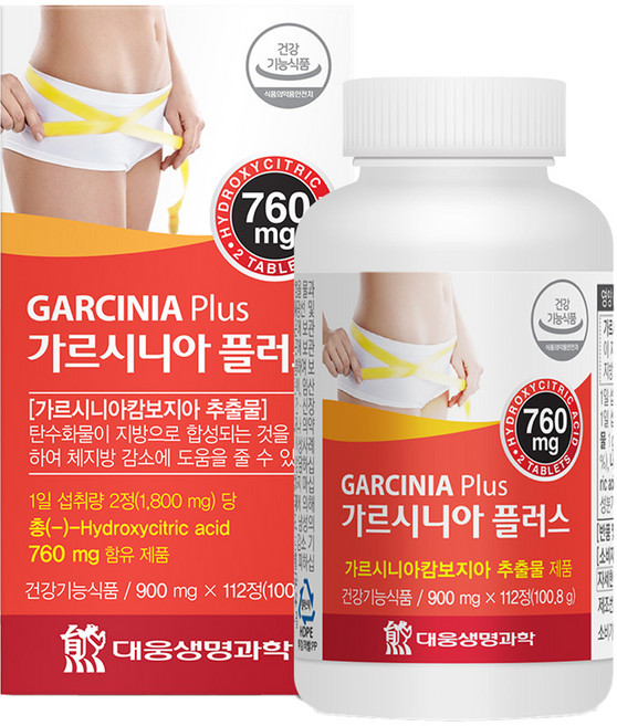 대웅생명과학 가르시니아 플러스, 112정, 1개