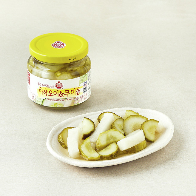 오뚜기 아삭 오이&무 피클, 240g, 1개