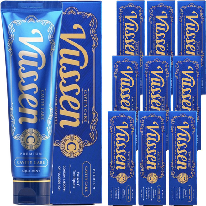 뷰센 C 충치 치약, 120g, 10개