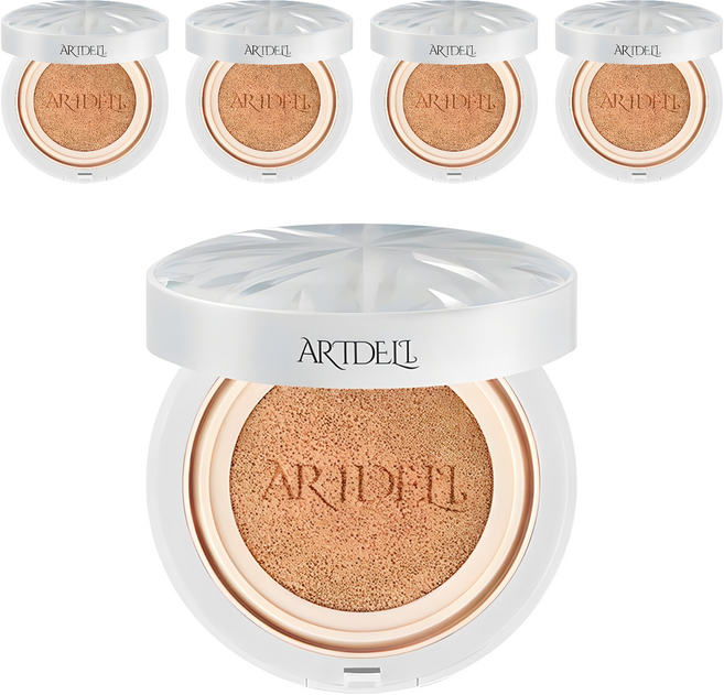 아트델리 압솔뤼 저분자 콜라겐 쿠션 파운데이션 13g, 21호, 5개