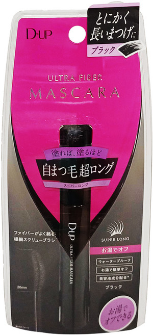 D-UP 超激長睫毛膏 超濃黑 更纖長 防水 汗 淚, 4946324037772, 1個