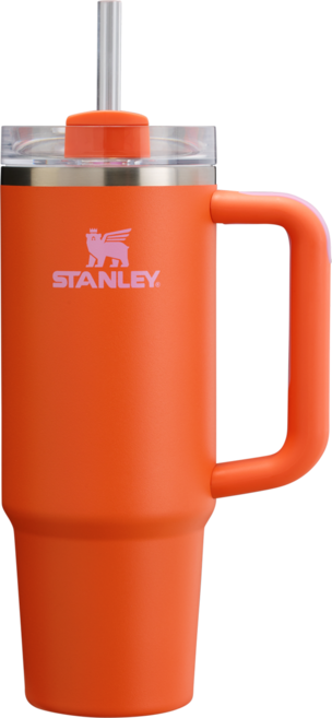 스탠리 퀜처 H2.0 플로우 스테이트 텀블러, 포피 레드, 887ml, 1개