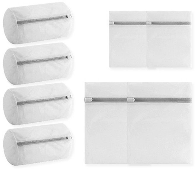 OON 세탁 촘촘망 원통형 22x33cm 4개 + 40x50cm 2개 + 25x30cm 2개 F타입, 8개, 1세트