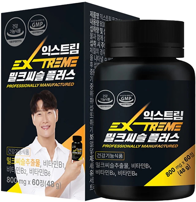 익스트림 밀크씨슬 플러스, 60정, 1개 - 쿠팡