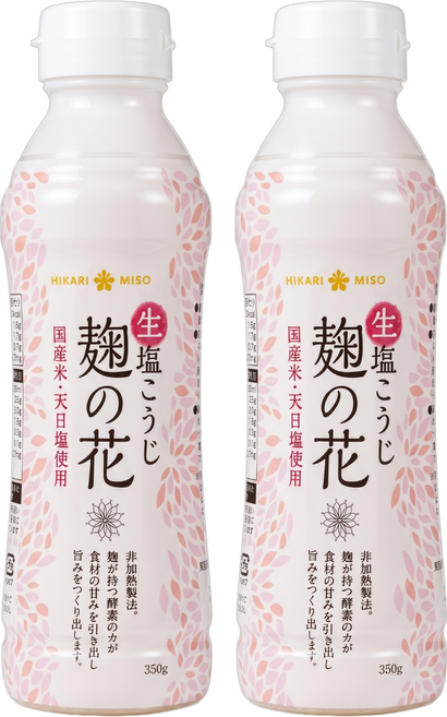 HIKARI MISO 麴之花 生鹽麴, 350g, 2瓶