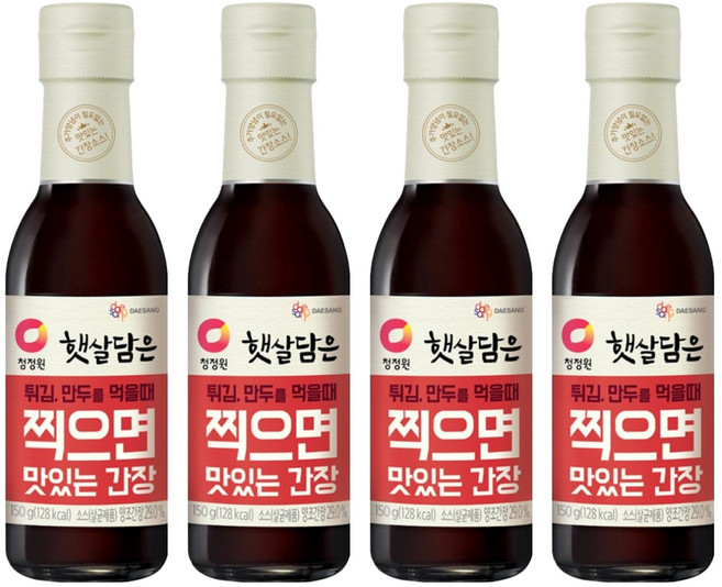 햇살담은 찍으면 맛있는 간장, 150g, 4개