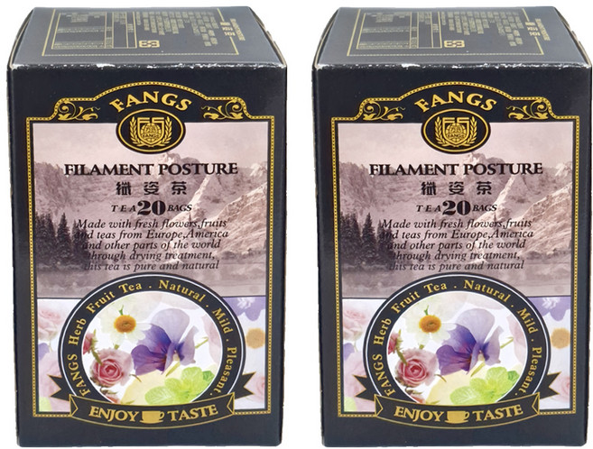 FANGS 方氏 纖姿茶, 1.5g, 20包, 2盒