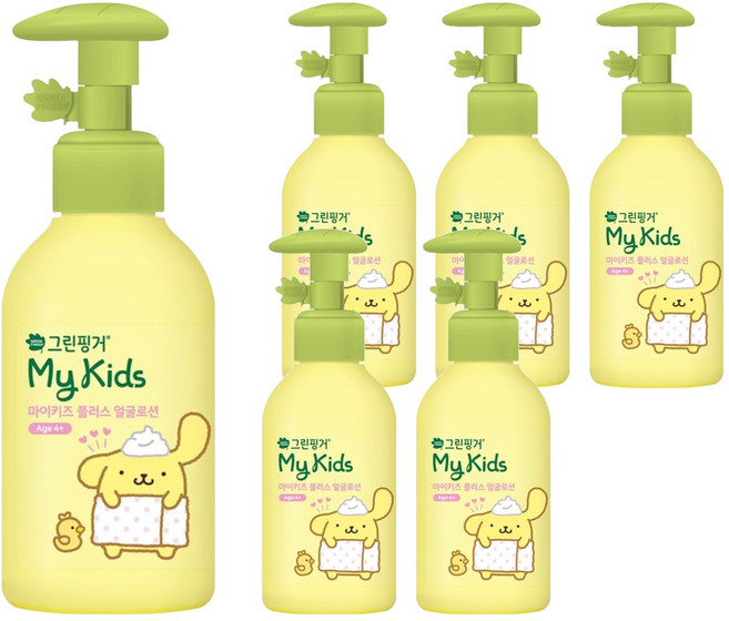 그린핑거 마이키즈 얼굴 로션, 160ml, 6개