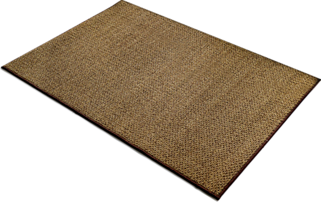 미스모네 코코넛 업소용 현관 출입구 바닥 발판 매트, 브라운, 1개