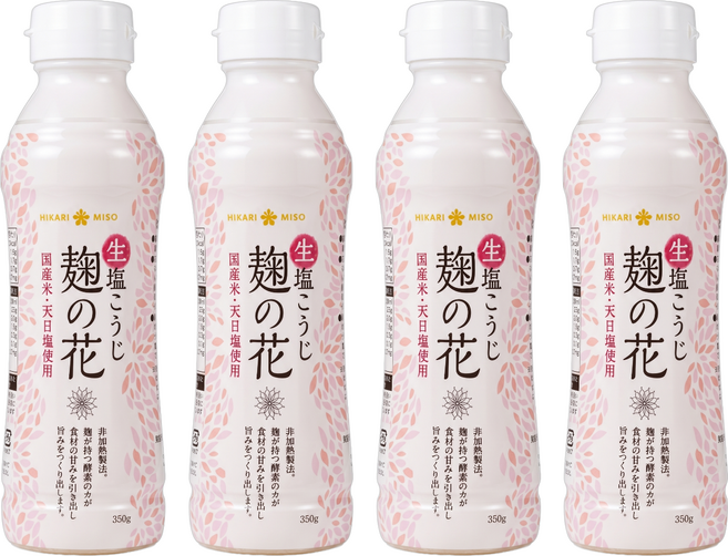 HIKARI MISO 麴之花 生鹽麴, 350g, 4瓶