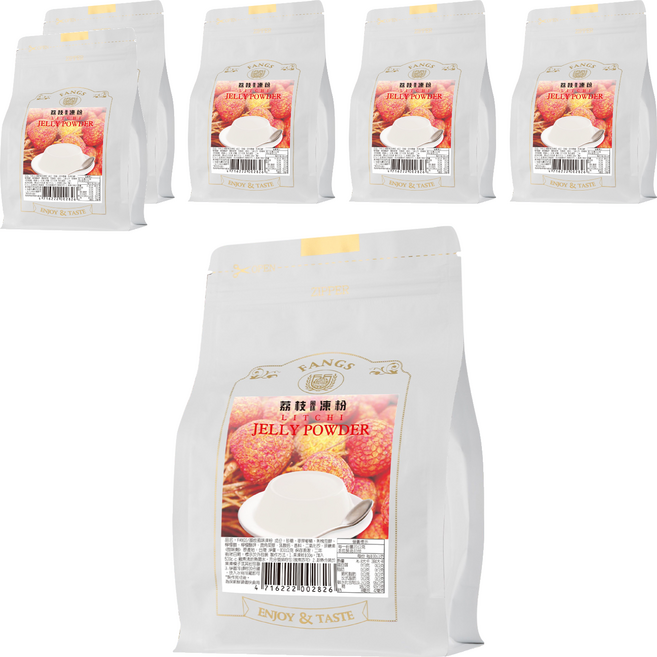 FANGS 方氏 荔枝凍粉, 800g, 6包