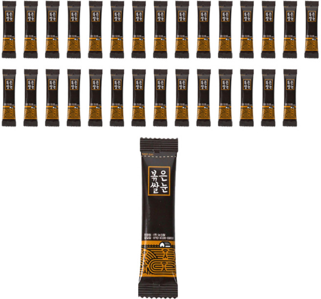 자연한재 볶은 현미쌀눈 스틱 30p, 90g, 2개