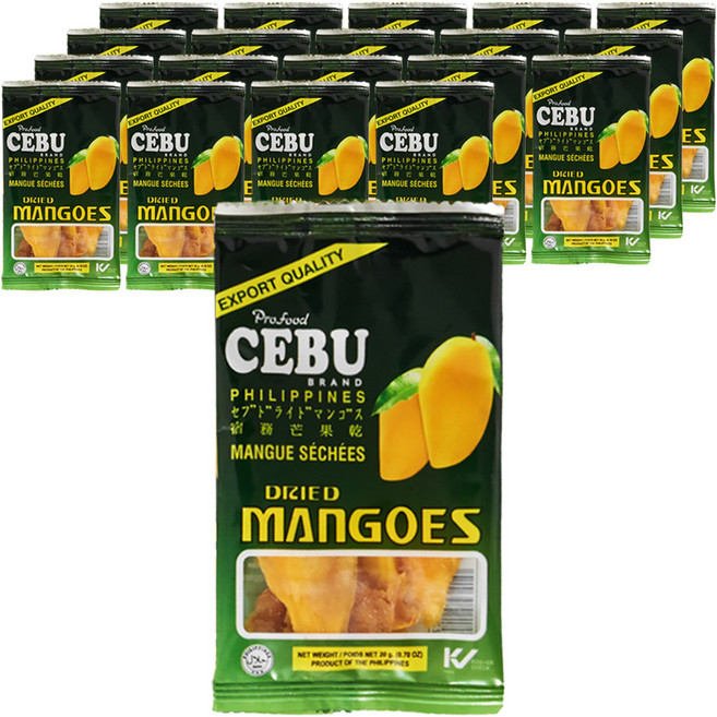 세부 건망고, 20g, 20개