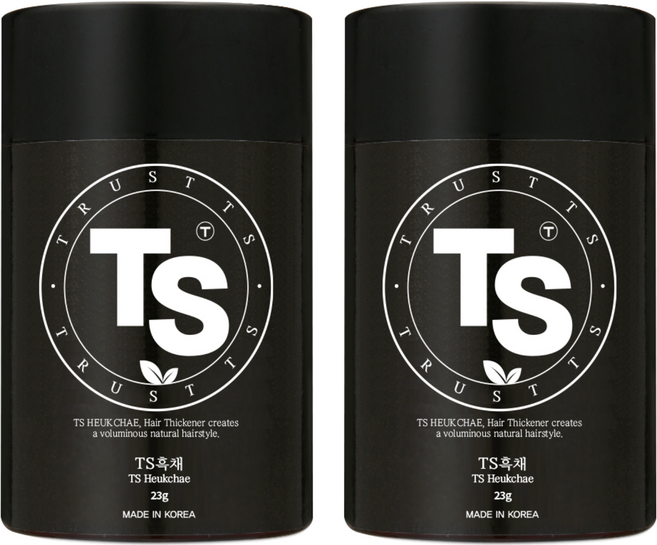 TS 흑채 23g, 흑갈색, 2개