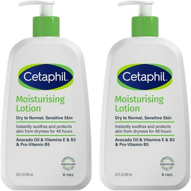 세타필 모이스춰라이징 로션, 591ml, 2개 - 쿠팡