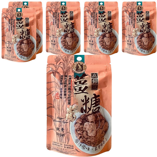 高仰三 薑糖, 70g, 1包, 6包