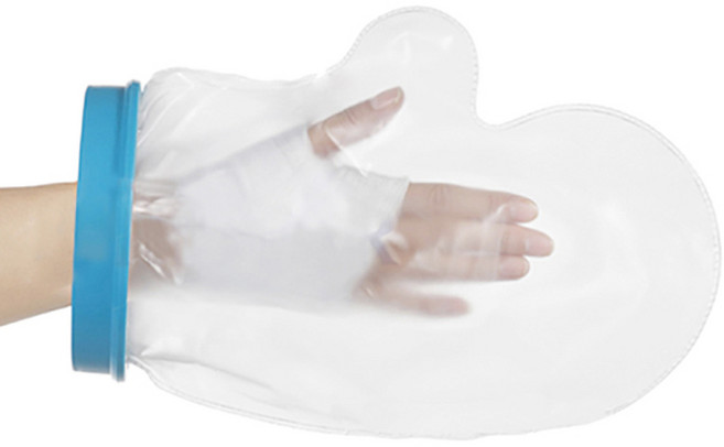 헬스퍼스트 방수 깁스 커버 성인용 팔 S, 1개