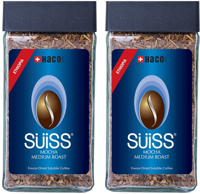 하코 스위스 모카 미디엄로스트 원두커피믹스, 1개입, 2개, 100g