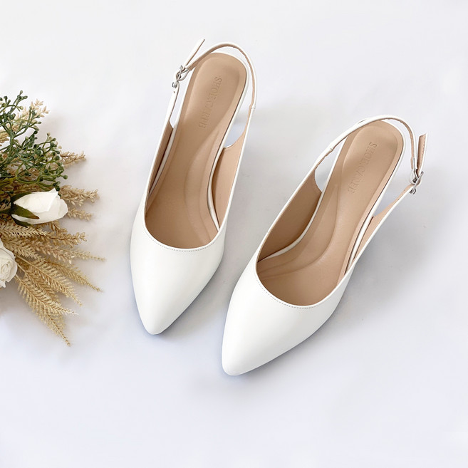 슈카르페 여성용 스틸레토 라텍스 베이직 힐 5cm