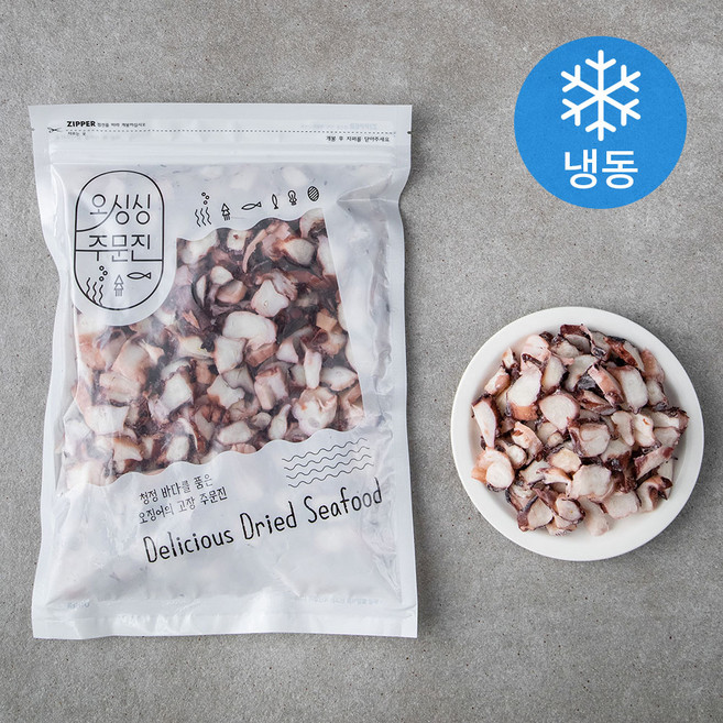 촉촉한 동전 가문어 (냉동), 600g, 1개