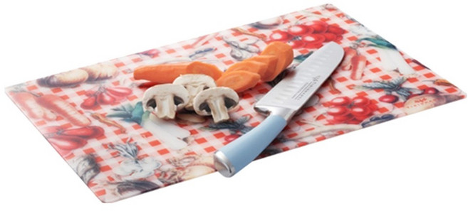 티리난지 TPU 멀티 도마, 레드, 1개