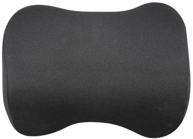 RG 記憶透氣頭枕 RG-MH01 260 x 210 x 110mm 235g, 黑色, 1個