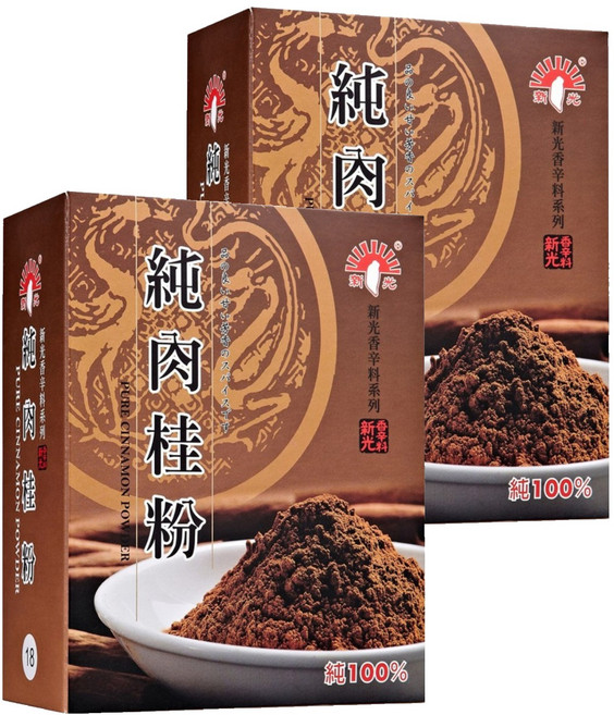 新光洋菜 純肉桂粉, 600g, 2盒