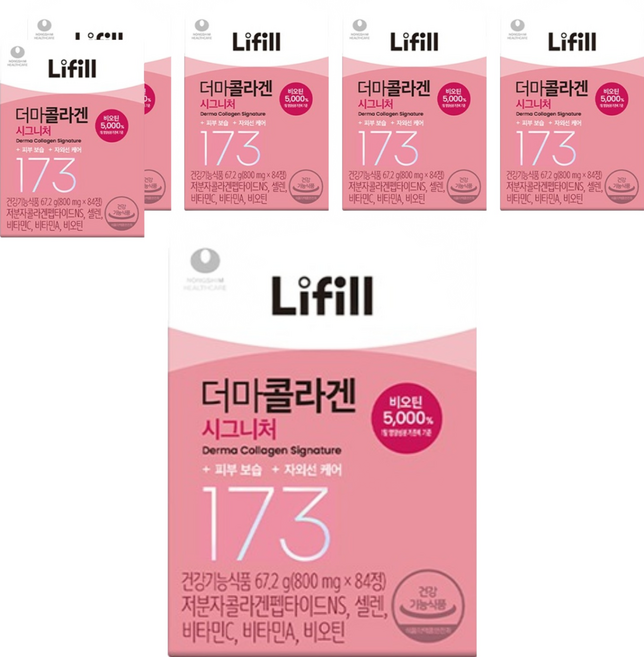 라이필 더마 콜라겐 시그니처, 84정, 6개