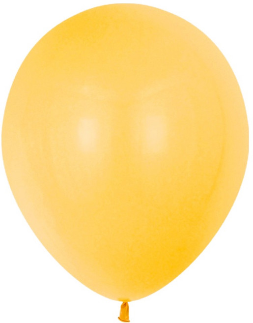 파티팡 라운드 레트로 풍선 13cm 100p, 레몬 옐로우, 1개