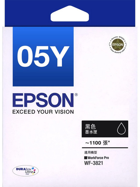 EPSON 墨水匣 WF-3821, 黑色, 1盒