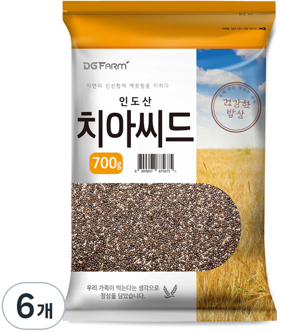 대구농산 치아씨드, 700g, 6개