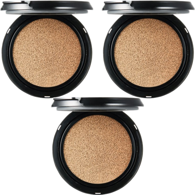 라끌랑 내츄럴 커버 옴므쿠션 리필 15g, 2호 보통 피부톤, 3개