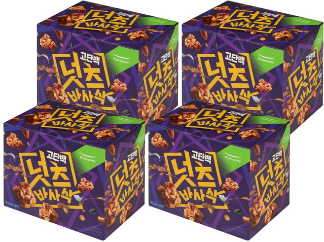 풀무원 고단백 넛츠바사삭, 20g, 40개