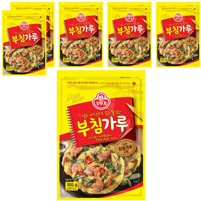 오뚜기 부침가루, 500g, 6개